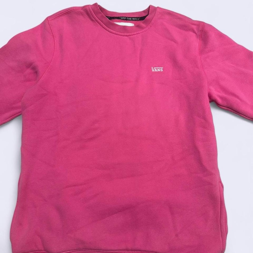 Vans Vibrant Pink Crewneck Sweater